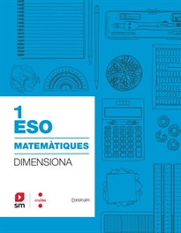 Books Frontpage Quadern Matemàtiques. 1 ESO. Dimensiona. Construïm
