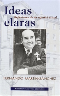 Books Frontpage Ideas claras. Reflexiones de un español actual