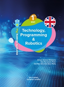 Books Frontpage Technology, Programming and Robotics 1º ESO - Project INVENTA PLUS
