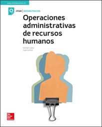 Books Frontpage Operaciones administrativas de recursos humanos. Libro alumno