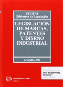 Books Frontpage Legislación de marcas, patentes y diseño industrial (Papel + e-book)