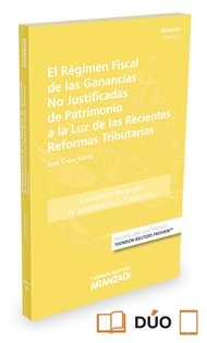 Books Frontpage El régimen fiscal de las ganancias no justificadas de patrimonio a la luz de las recientes reformas tributarias (Papel + e-book)