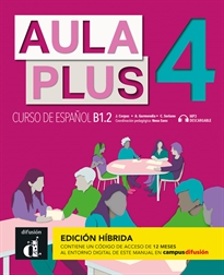 Books Frontpage Aula Plus 4 Ed. Hibrida L. del alumno