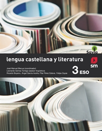 Books Frontpage Lengua castellana y literatura. 3 ESO. Savia