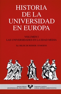 Books Frontpage Historia de la Universidad en Europa. Vol. I. Las universidades en la Edad Media