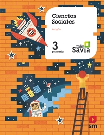 Books Frontpage Ciencias sociales. 3 Primaria. Más Savia. Aragón