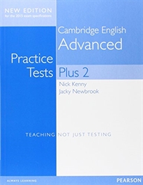 Books Frontpage Cambridge Advanced Volume 2 Practice Tests Plus New Edition Students' Bo