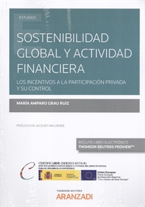 Books Frontpage Sostenibilidad Global y Actividad Financiera (Papel + e-book)