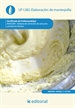 Front pageElaboración de mantequilla. inae0209 - elaboración de leches de consumo y productos lácteos