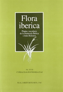 Books Frontpage Flora ibérica. Vol. XVIII. Cyperaceae-Pontederiaceae