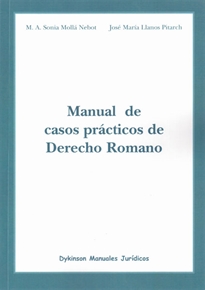 Books Frontpage Manual de casos prácticos de Derecho Romano