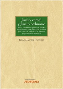 Books Frontpage Juicio verbal y Juicio ordinario (Papel + e-book)