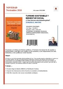 Books Frontpage Turismo sostenible y bienestar social