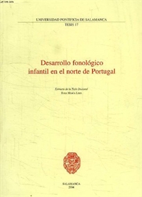 Books Frontpage Desarrollo fonológico infantil en el Norte de Portugal