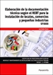 Front pageElaboración de la documentación técnica según REBT para la instalación de locales, comercios y pequeñas industrias