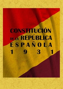 Books Frontpage Constitución de la República española de 1931