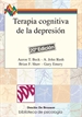 Portada del libro Terapia cognitiva de la depresión