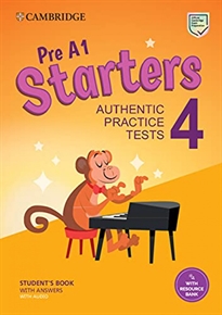 Books Frontpage Pre A1 Starters 4. Practice Tests with Answers