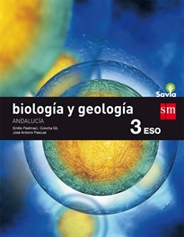 Books Frontpage Biología y geología. 3 ESO. Savia. Andalucía