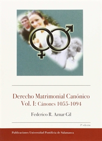 Books Frontpage Derecho Matrimonial Canónico Vol. I: Cánones 1055-1094 (3ª edición)