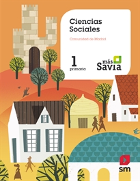 Books Frontpage Ciencias sociales. 1 Primaria. Más Savia. Madrid