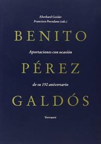 Books Frontpage Benito Pérez Galdós