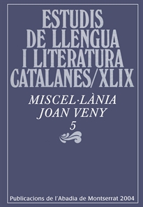 Books Frontpage Miscel·lània Joan Veny, 5