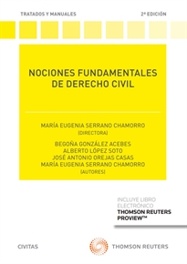 Books Frontpage Nociones fundamentales de Derecho Civil (Papel + e-book)