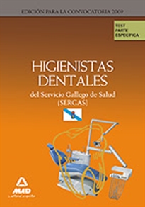 Books Frontpage Higienistas dentales del servicio gallego de salud (sergas). Test parte específica.