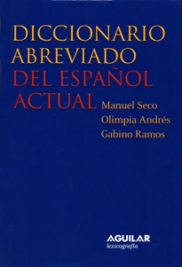 Books Frontpage Diccionario abreviado del español actual