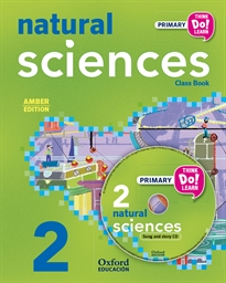 Books Frontpage Think Do Learn Natural Sciences 2nd Primary. Class book + CD + Stories pack Amber