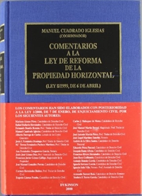 Books Frontpage Comentarios a la Ley de reforma de la propiedad horizontal