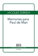 Front pageMemorias para Paul de Man