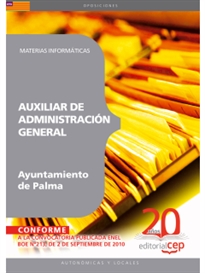 Books Frontpage Auxiliar de Administración General Ayuntamiento de Palma. Materias Informáticas