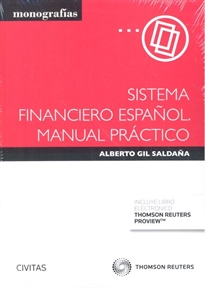 Books Frontpage Sistema financiero español. Manual práctico (Papel + e-book)