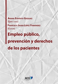 Books Frontpage Empleo público, prevención y derechos de los pacientes