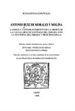 Front pageLa regla y establecimiento de la Orden de Cauallería de Santiago del Espada, con la hystoria del origen y principio della.