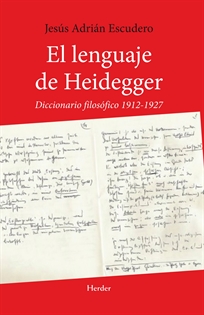 Books Frontpage El lenguaje de Heidegger