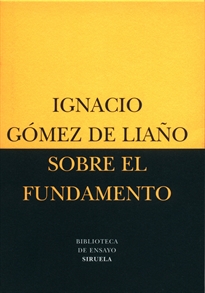 Books Frontpage Sobre el fundamento