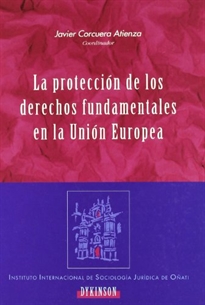 Books Frontpage La protección de los derechos fundamentales en la Unión Europea