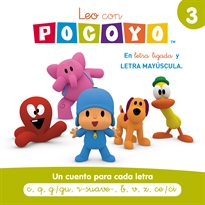 Books Frontpage Pocoyó. Lectoescritura - Leo con Pocoyó. Un cuento para cada letra: c, q, g/gu, r-suave-, b, v, z, ce/ci