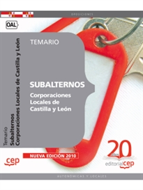 Books Frontpage Subalternos de Corporaciones Locales de Castilla y León. Temario