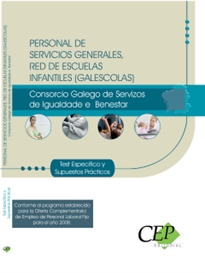 Books Frontpage Personal de Servicios Generales  Red de Escuelas Infantiles (Galescolas) del Consorcio Galego de Servizos da Igualdade e  Benestar Test Específico y Supuestos Prácticos