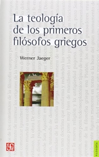 Books Frontpage La Teologia De Los Primeros Filosofos Griegos