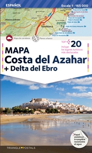 Books Frontpage Costa del Azahar + Delta del Ebro, mapa