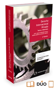 Books Frontpage Derecho internacional privado (Papel + e-book)