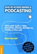 Front pageGuía de acceso rápido a Podcasting