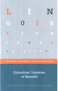 Books Frontpage Colombian varieties of spanish