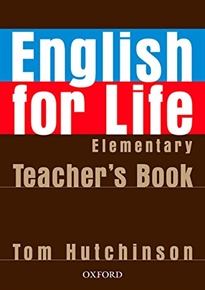 Books Frontpage English for Life Elementary. Teacher's Book