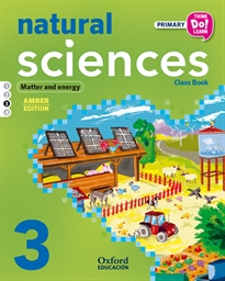 Books Frontpage Think Do Learn Natural Sciences 3rd Primary. Class book Module 3 Amber